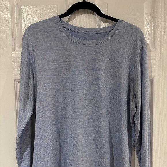 Women's Long-Sleeve Crew Neck Tee, DRY-LUX Hyba, Size XL - Picture 1 of 5